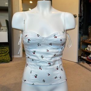 Reformation Floral Top